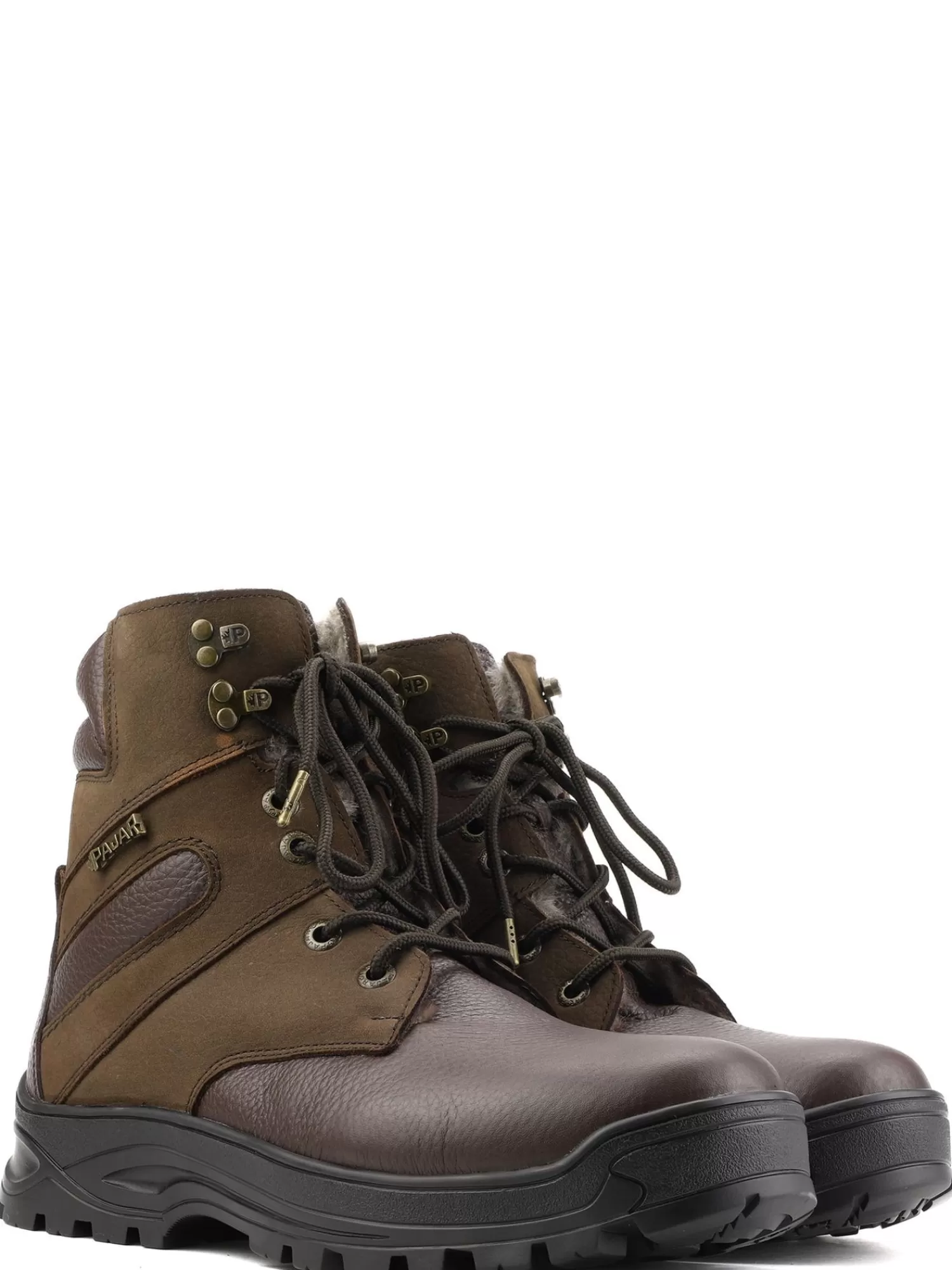 Pajar Bottes D'Hiver<Alex G Botte Heritage Pour Hommes Avec Crampons Amovibles Brun Fonce