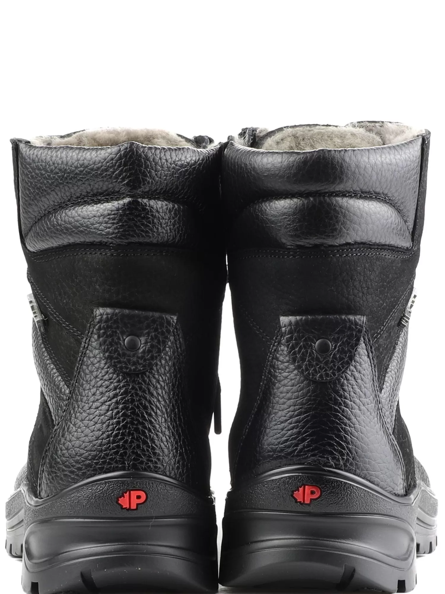 Pajar Bottes D'Hiver<Alex G Botte Heritage Pour Hommes Avec Crampons Amovibles Noir