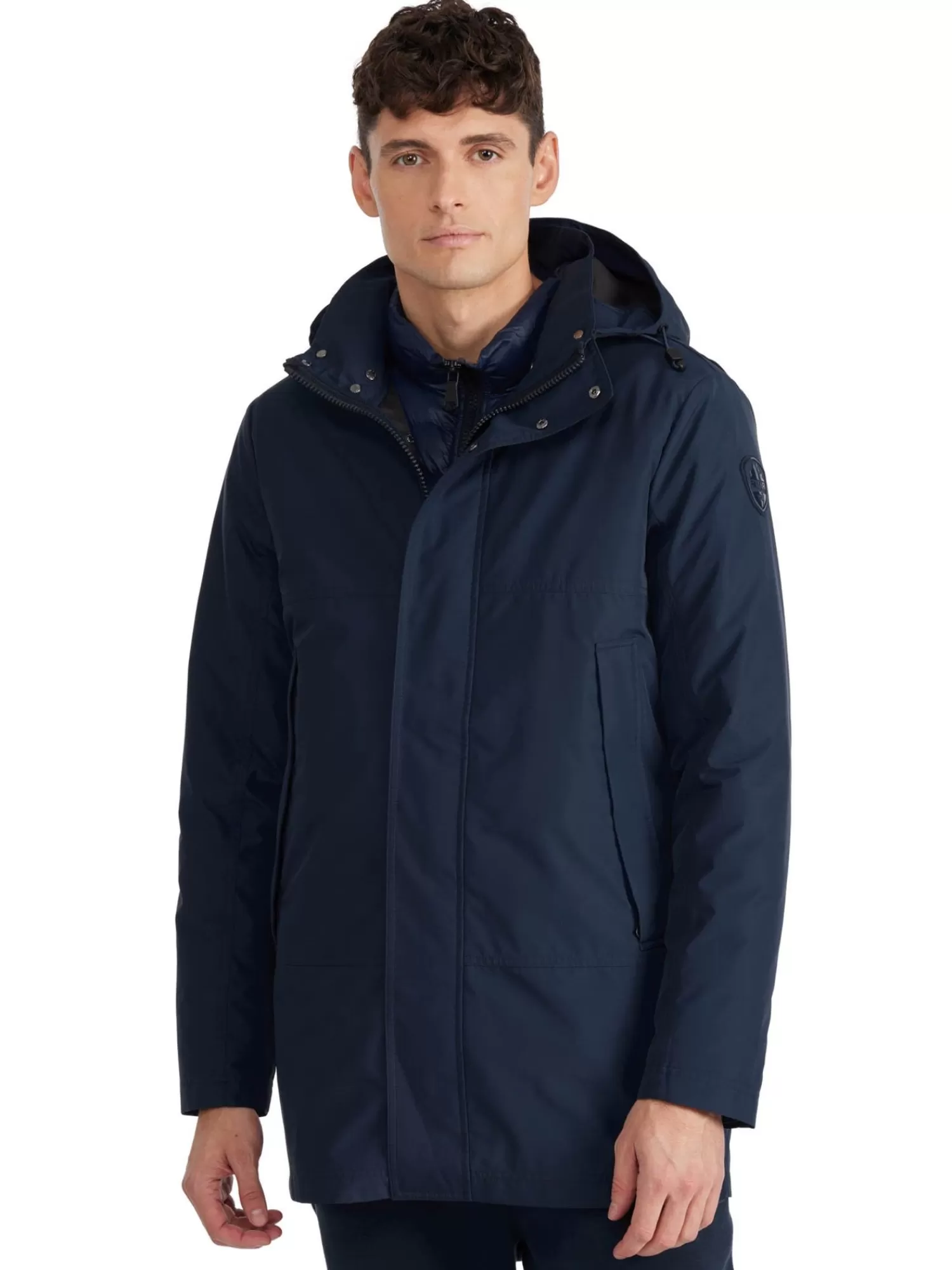 Pajar Matelassés<Altair Manteau Leger 3-En-1 Pour Hommes Bleu Marin