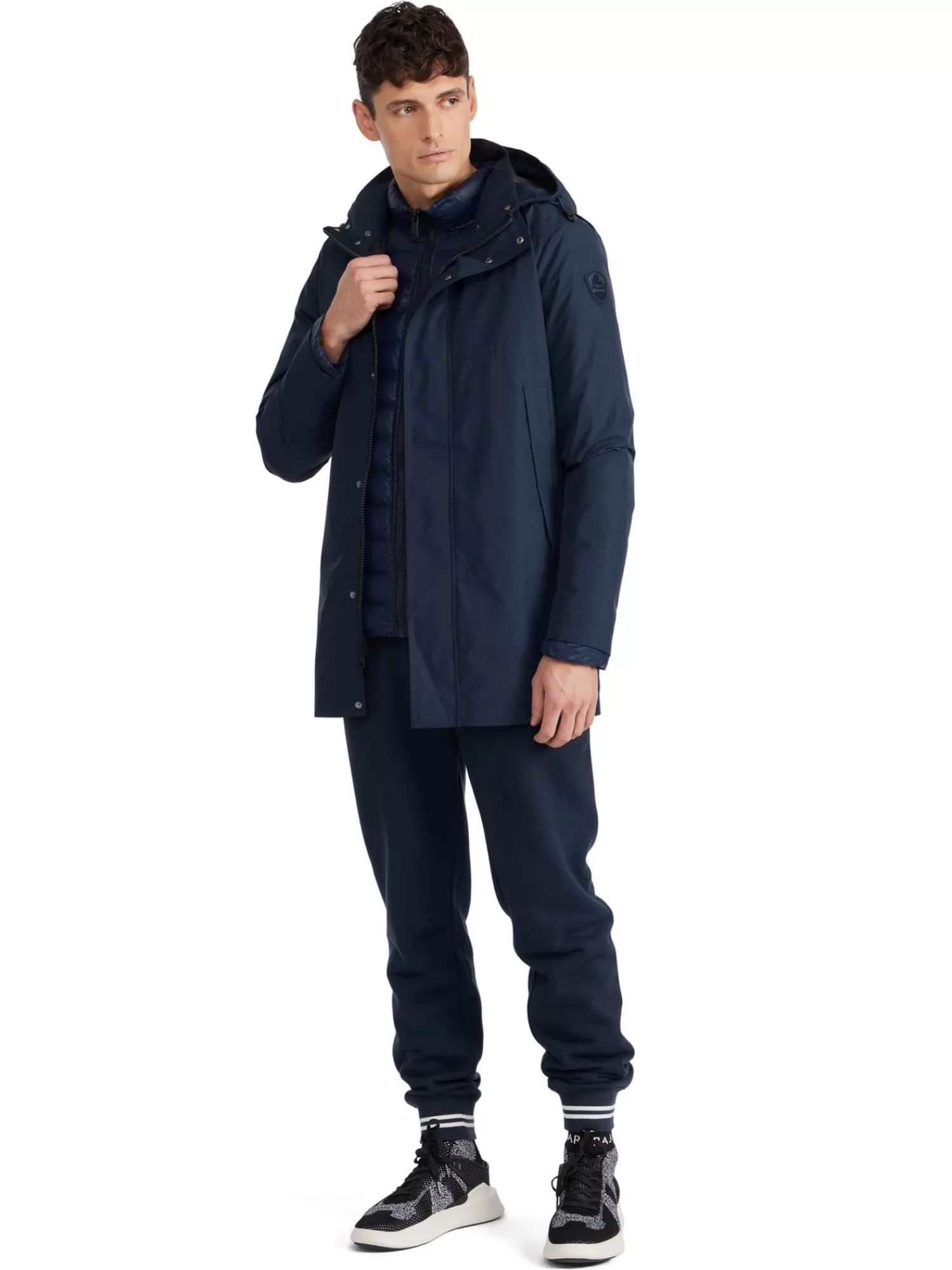 Pajar Matelassés<Altair Manteau Leger 3-En-1 Pour Hommes Bleu Marin