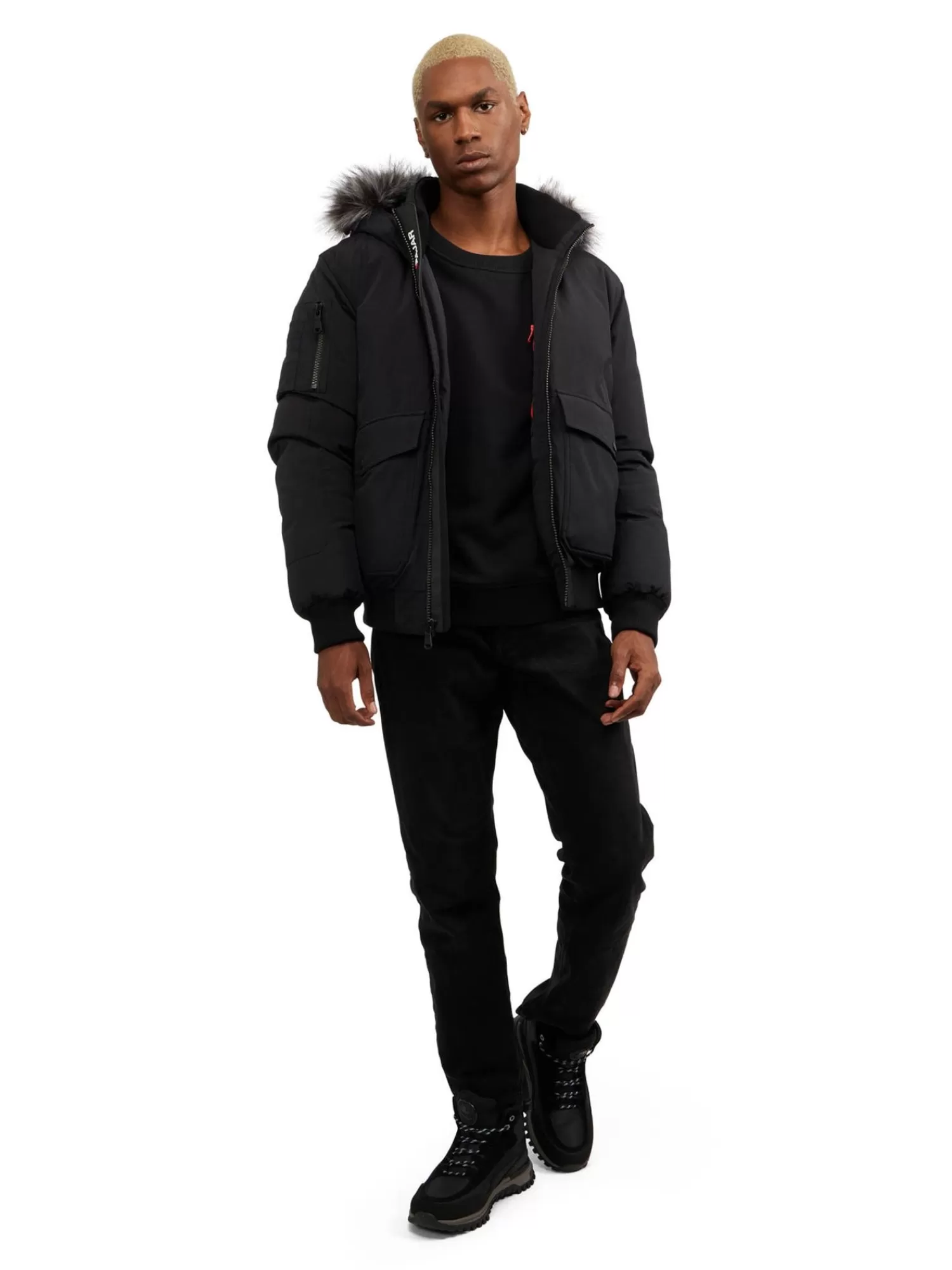 Pajar Bombers<Anderson Manteau Bomber Pour Hommes Noir