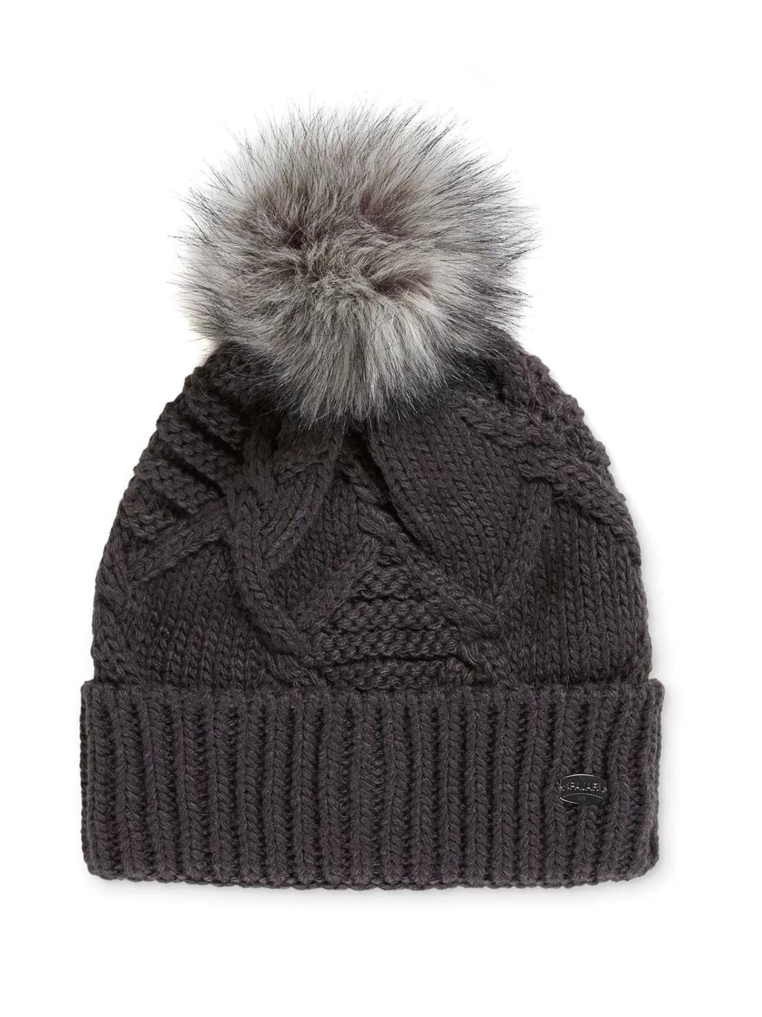 Pajar Chapeaux<Assia Tuque Pour Femme En Tricot Torsade Charbon