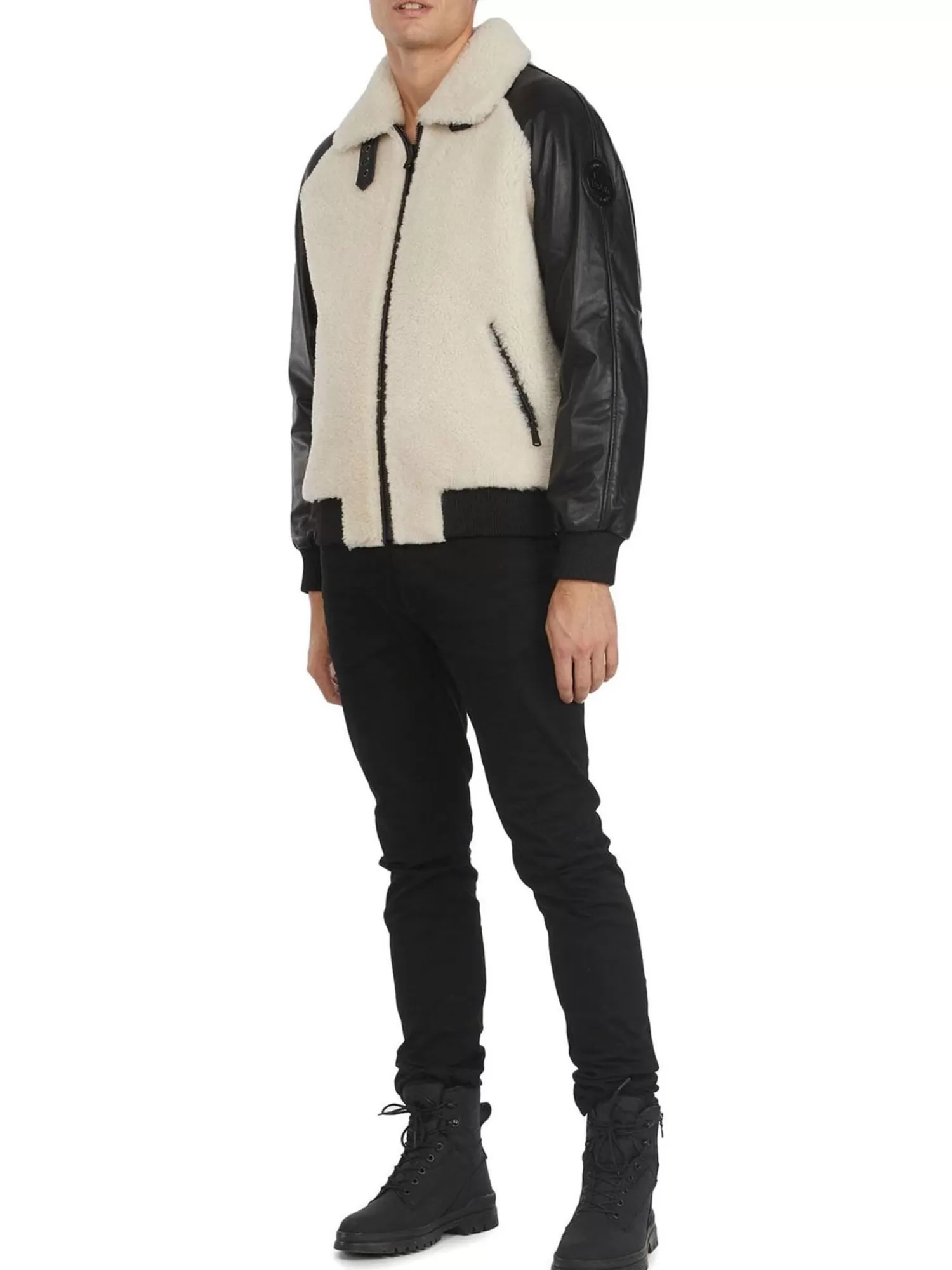 Pajar Bombers<Campbell Veste Universitaire Pour Hommes Blanc