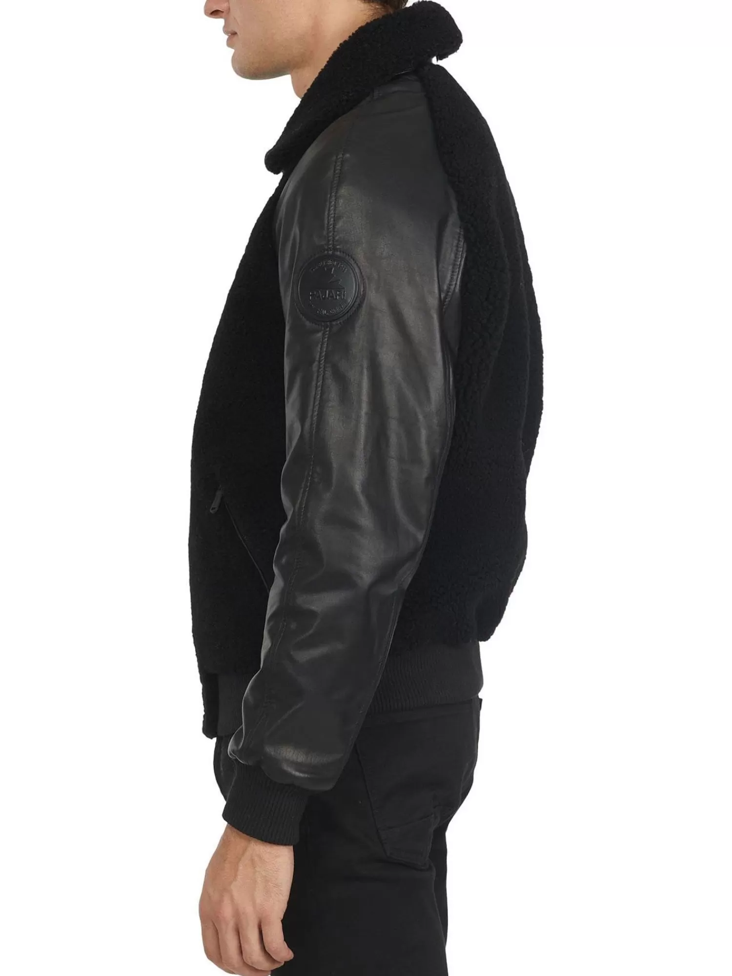 Pajar Bombers<Campbell Veste Universitaire Pour Hommes Noir/Noir