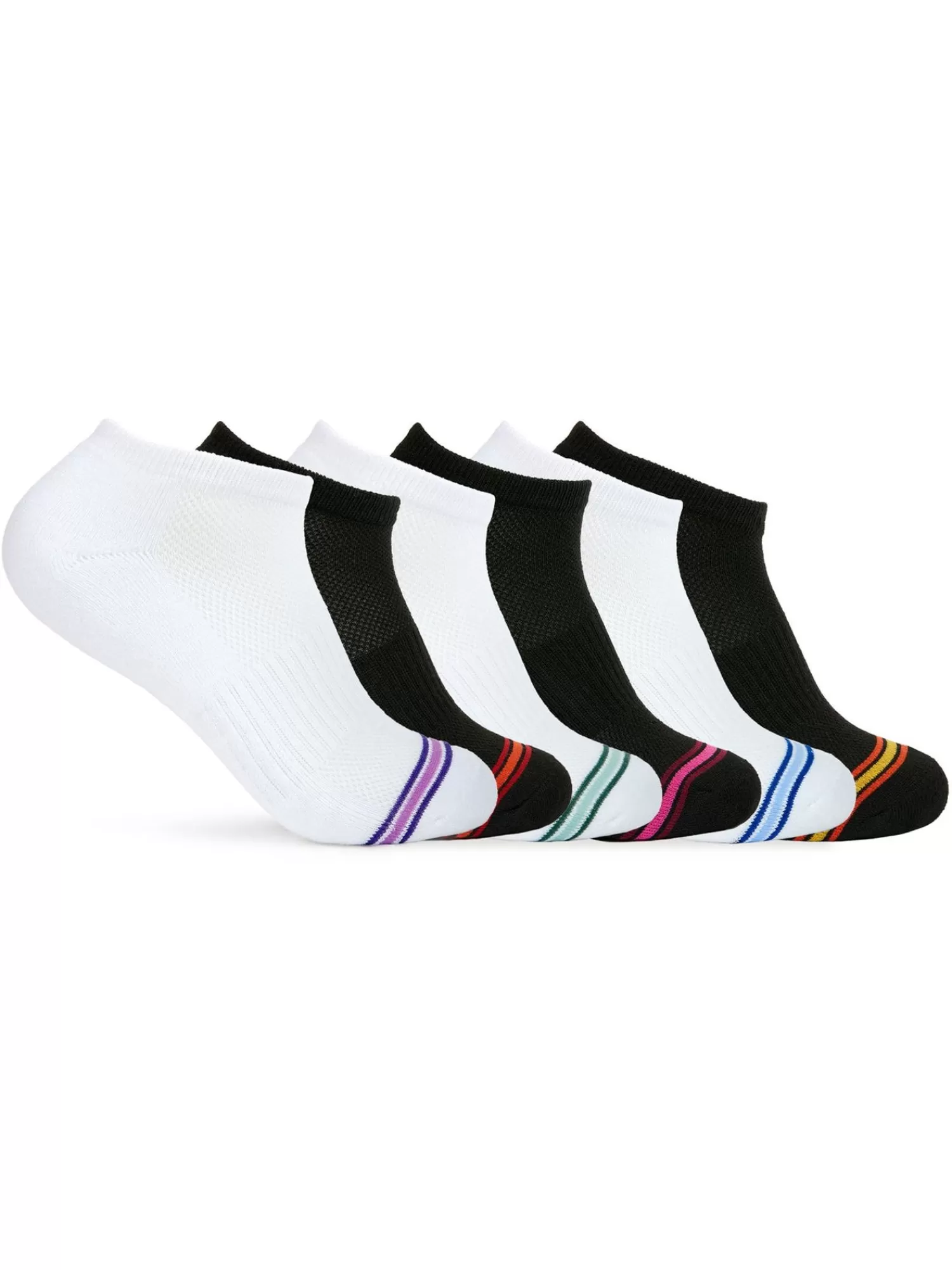 Pajar Chaussettes<Chaussettes Courtes Performance Pour Femmes Paquet De 6 Multi Noir/Blanc