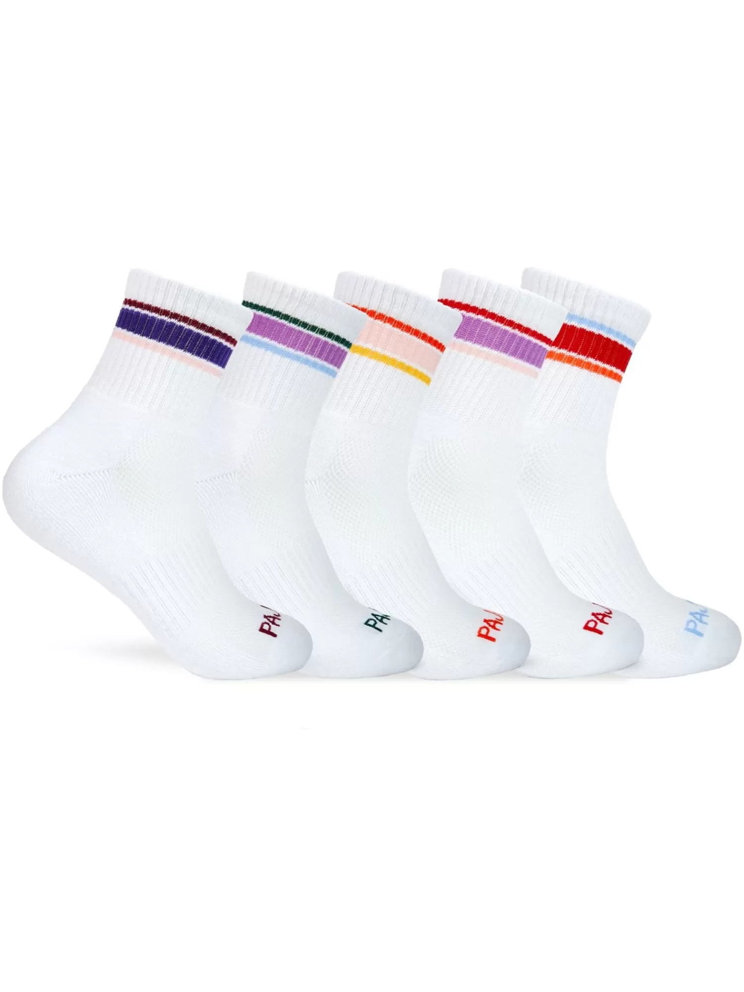 Pajar Chaussettes<Chaussettes Mi-Sport Performance Pour Femmes Paquet De 5 Blanc