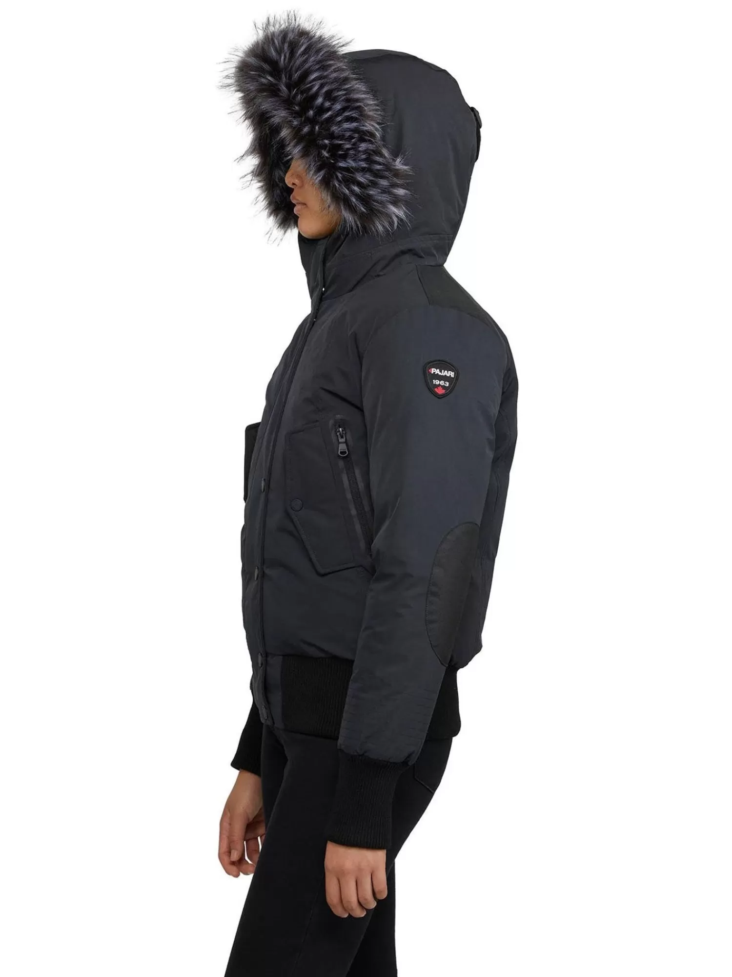 Pajar Bombers<Cordova Bomber Pour Femmes Avec Fausse Fourrure Noir