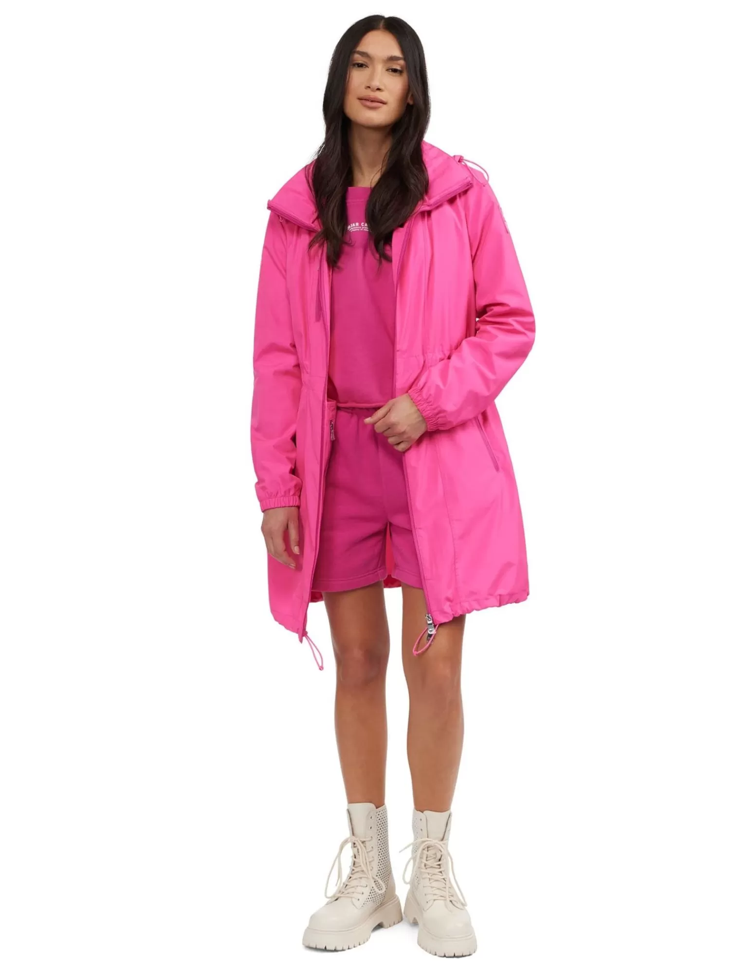 Pajar Imperméables<Esen Impermeable Long Pour Femmes Rose