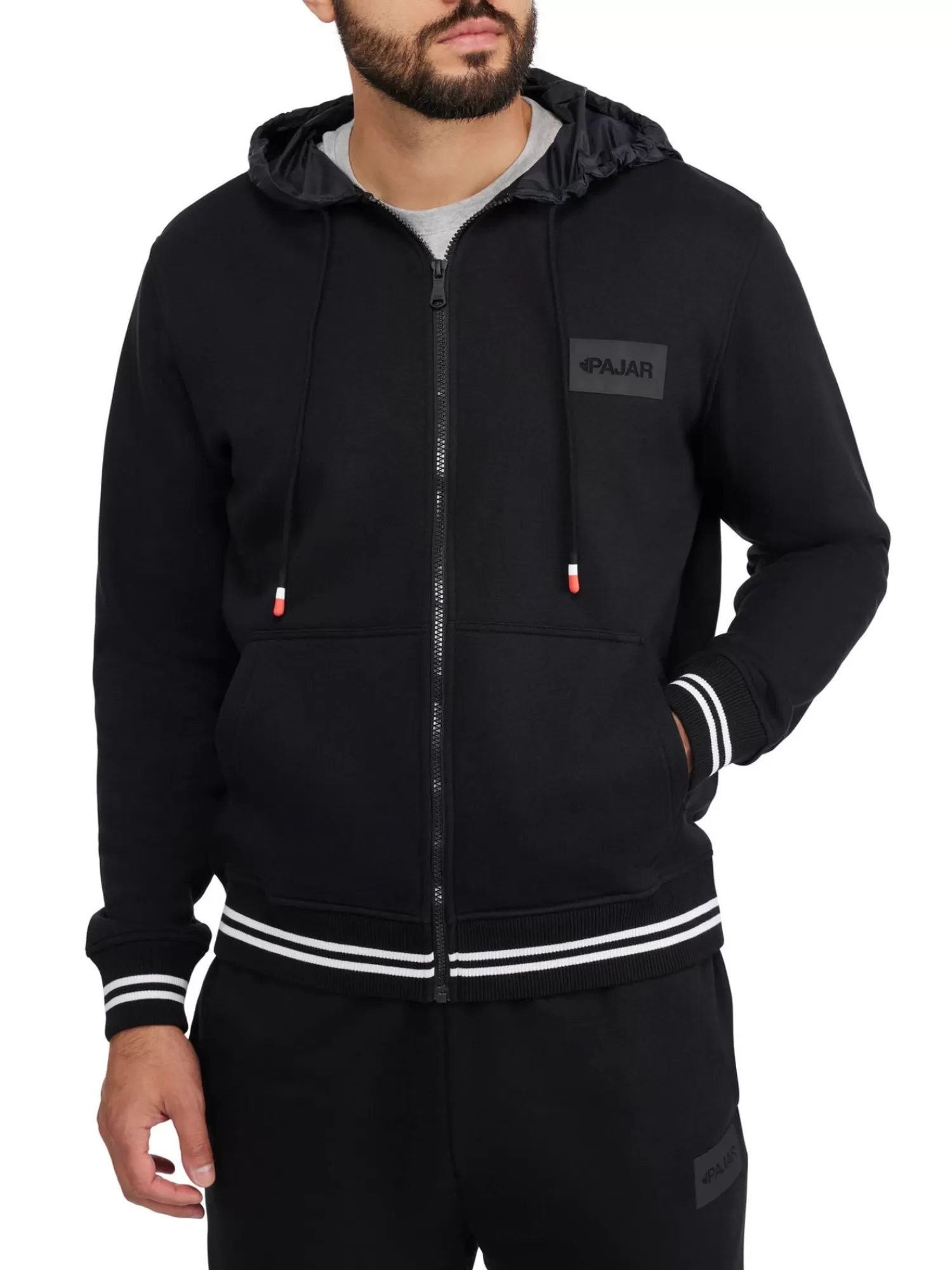 Pajar Hauts<Henrik Sweat A Capuche Pour Hommes Noir