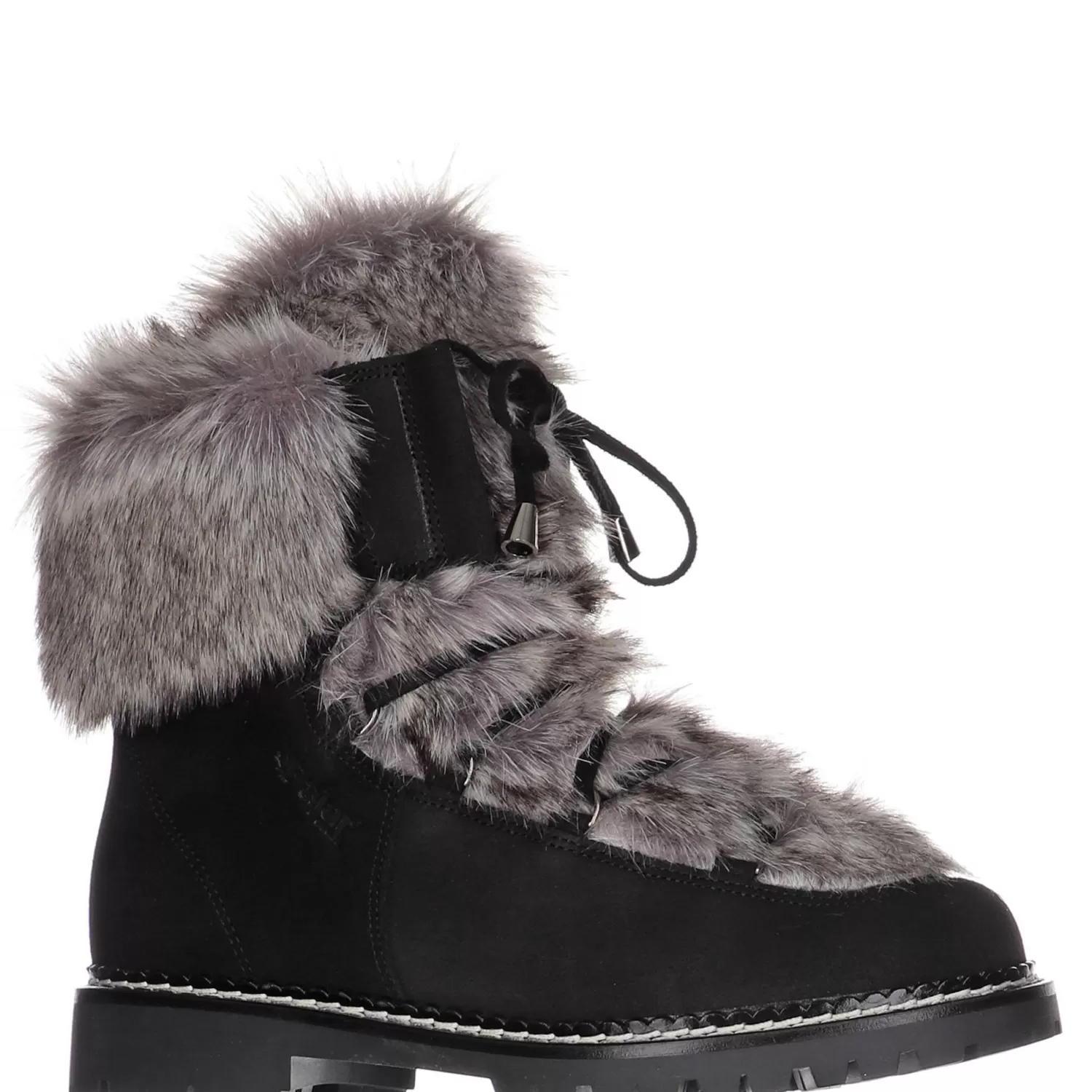 Pajar Bottes D'Hiver<Imola-Eco Botte En Suede Veloute Pour Femmes Noir