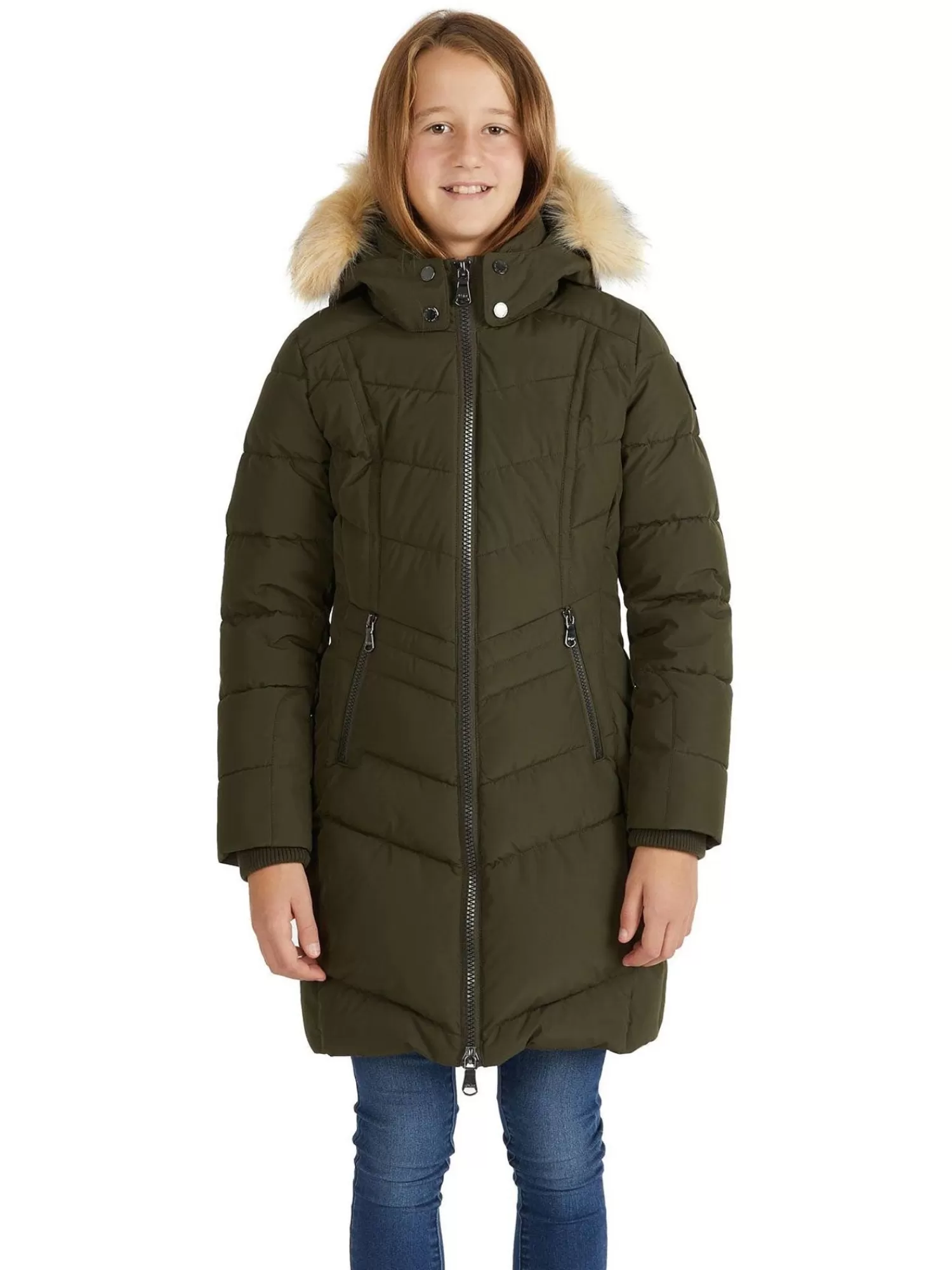 Pajar Manteaux<January Manteau Matelassee Pour Filles Militaire