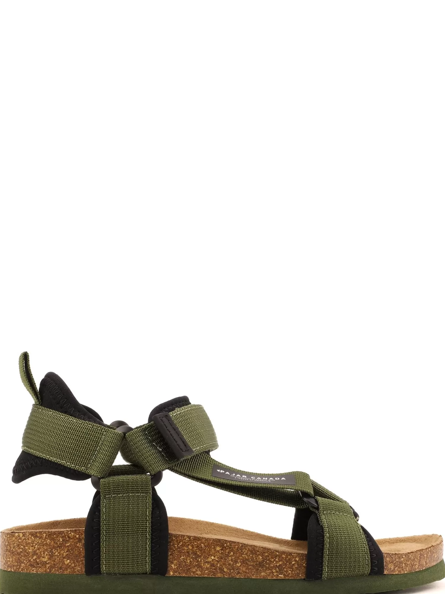 Pajar Sandales<Leta Sandales A Assise Plantaire Pour Femmes Olive