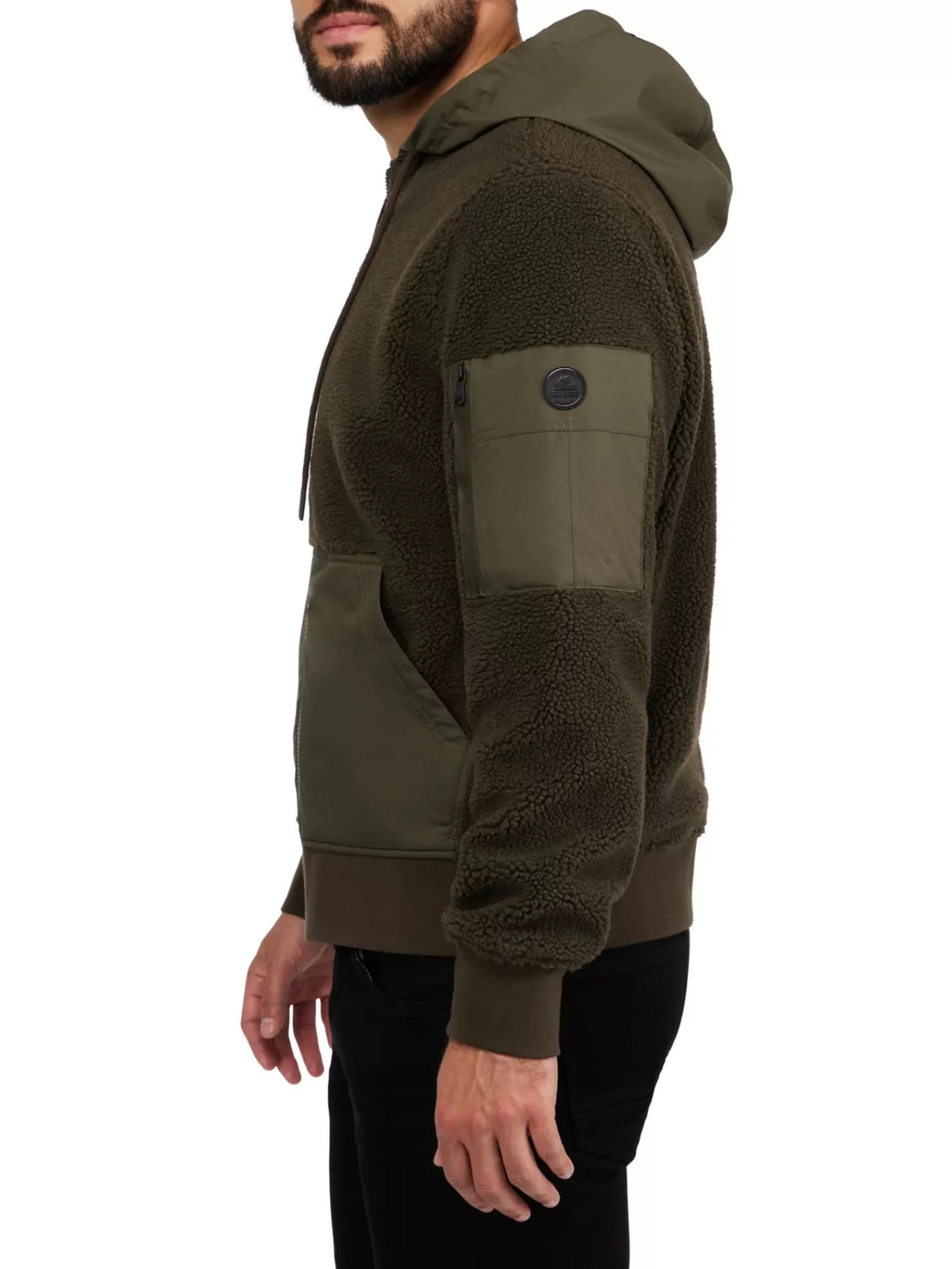 Pajar Hauts<Macalpine Sweat Zippe A Capuche Pour Hommes Militaire