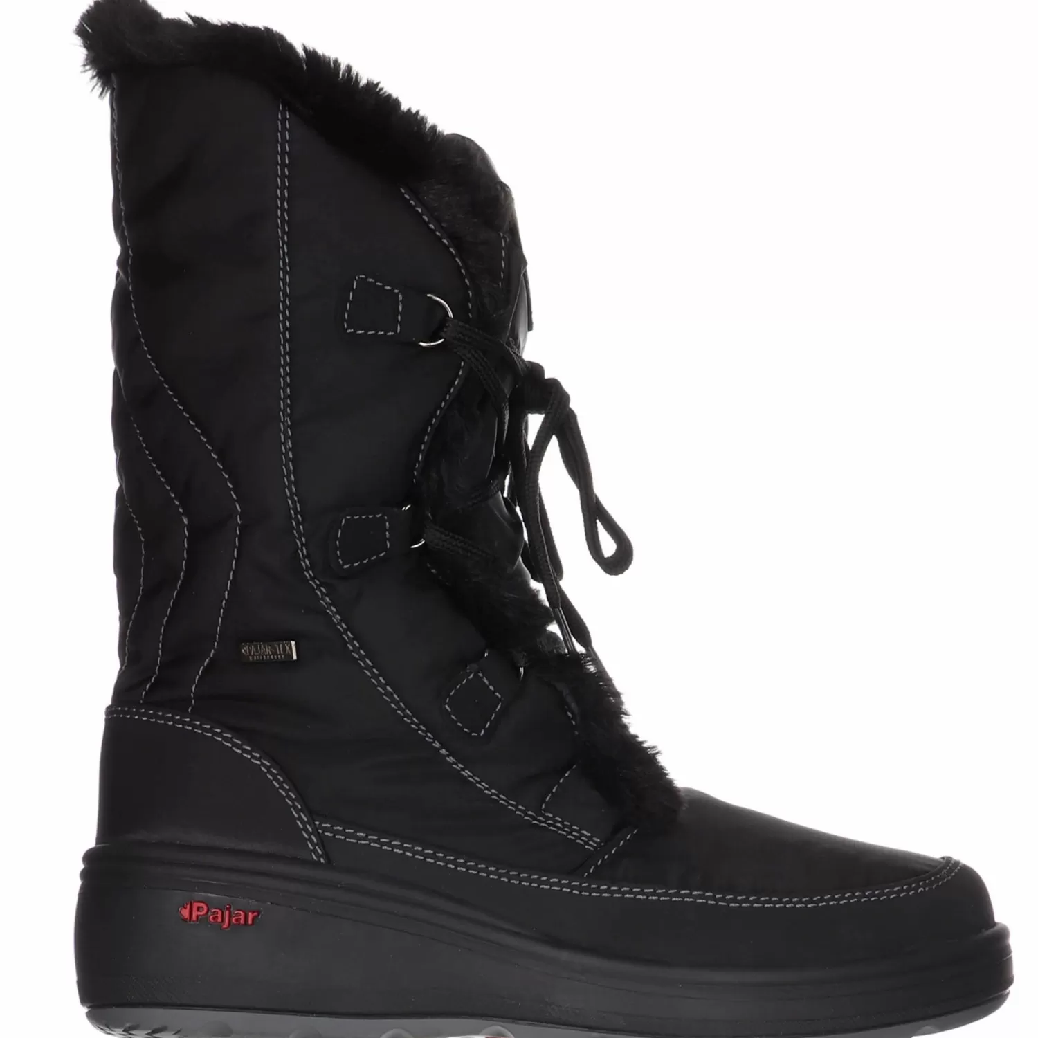 Pajar Bottes D'Hiver<Marcie Botte A Lacets Pour Femmes Avec Crampons Amovibles Noir