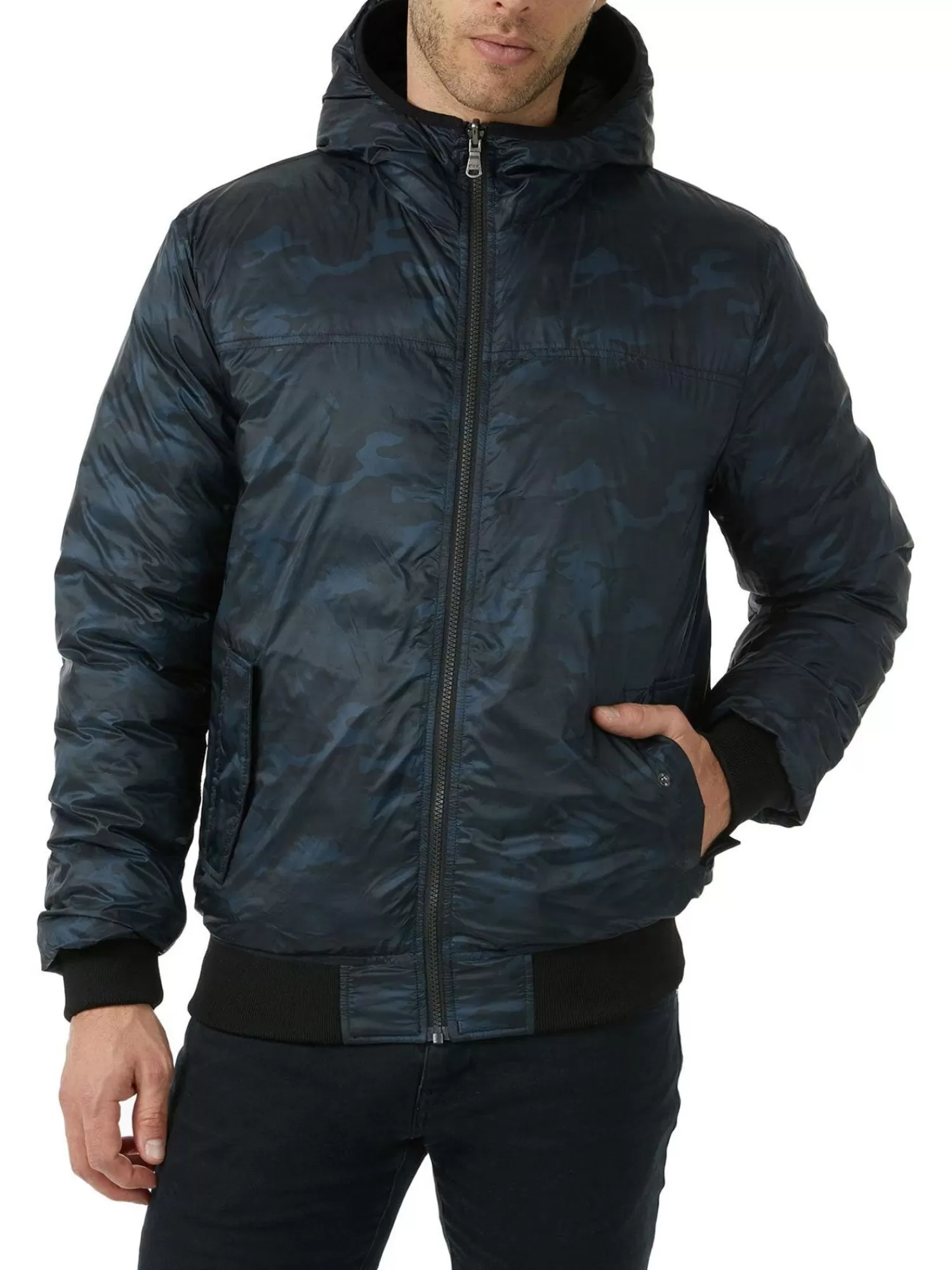 Pajar Bombers<Maxwell Bomber Reversible Pour Homme Black/Navy