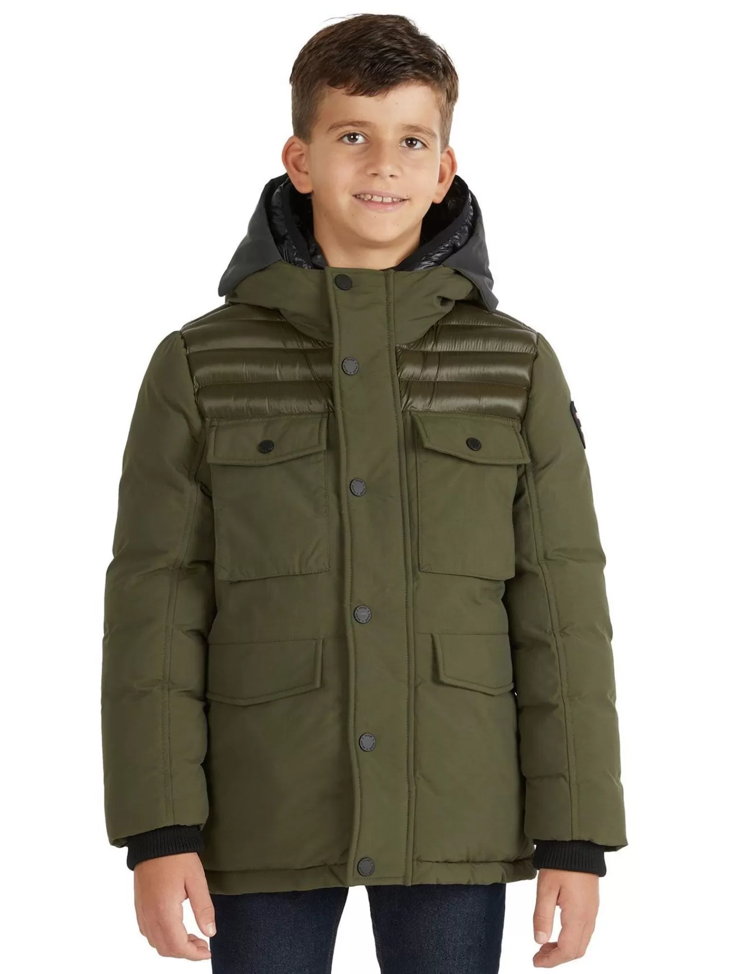 Pajar Manteaux<Mikkel Parka Pour Garcons Militaire