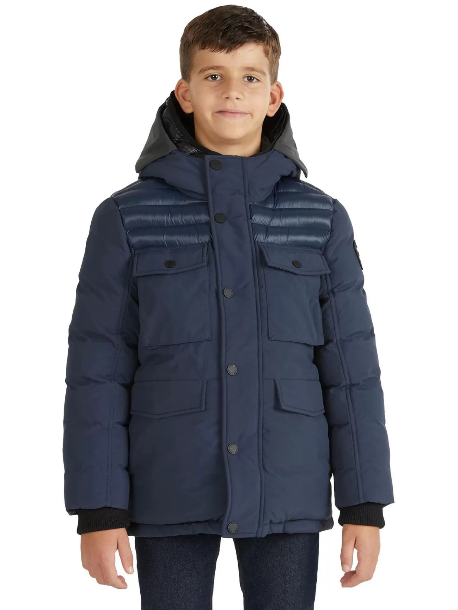 Pajar Manteaux<Mikkel Parka Pour Garcons Bleu Marin