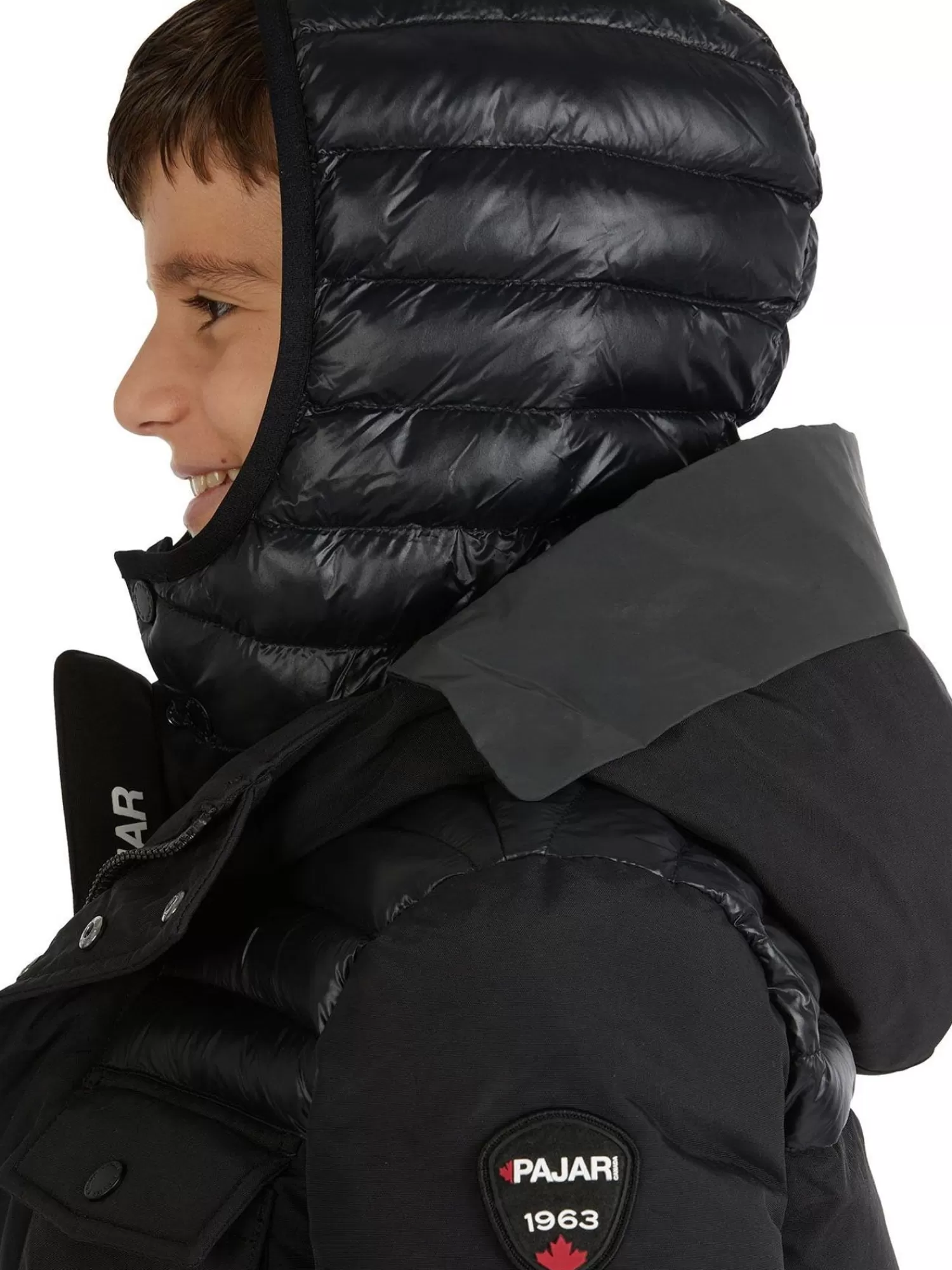 Pajar Manteaux<Mikkel Parka Pour Garcons Noir