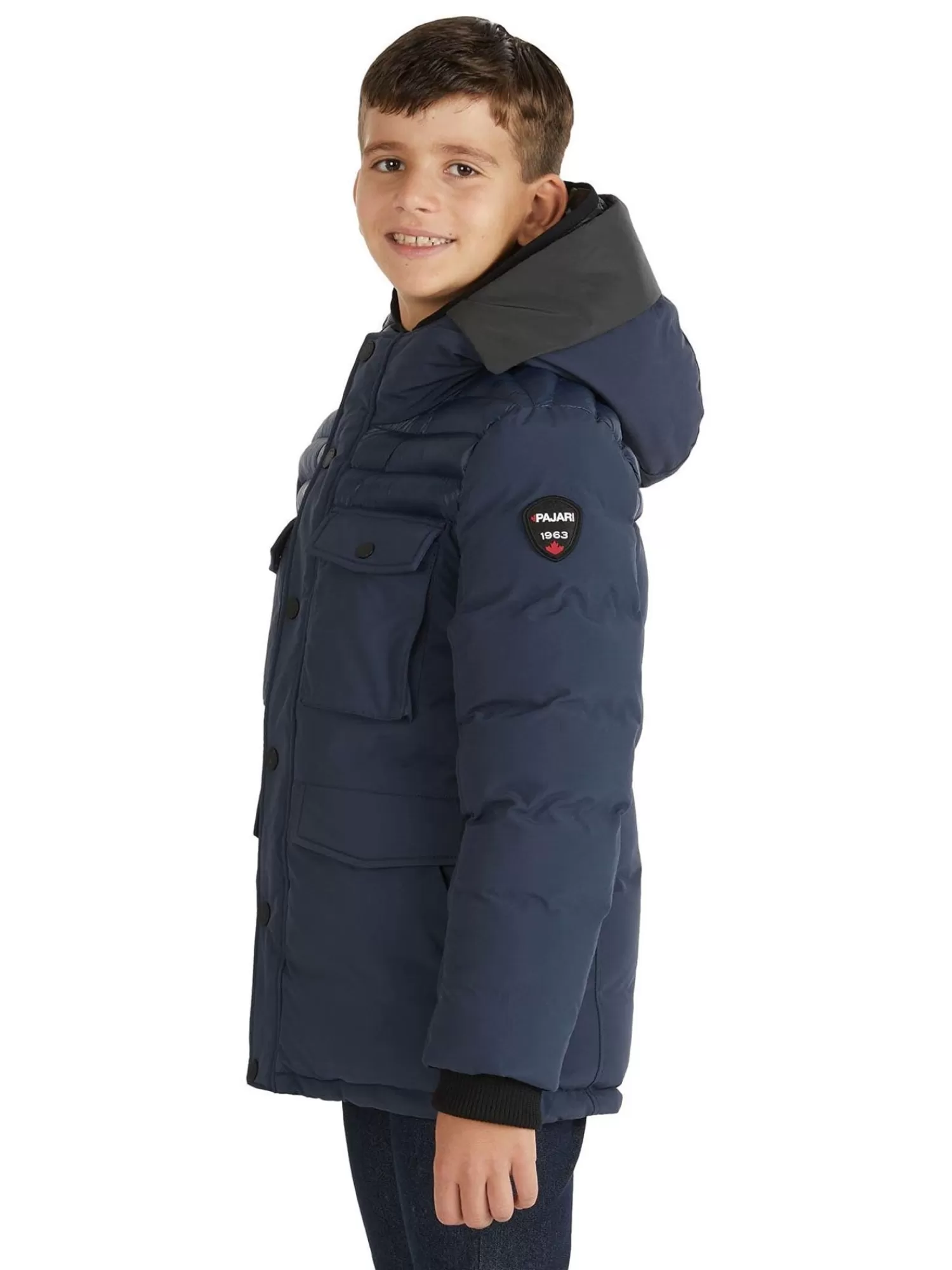 Pajar Manteaux<Mikkel Parka Pour Garcons Bleu Marin