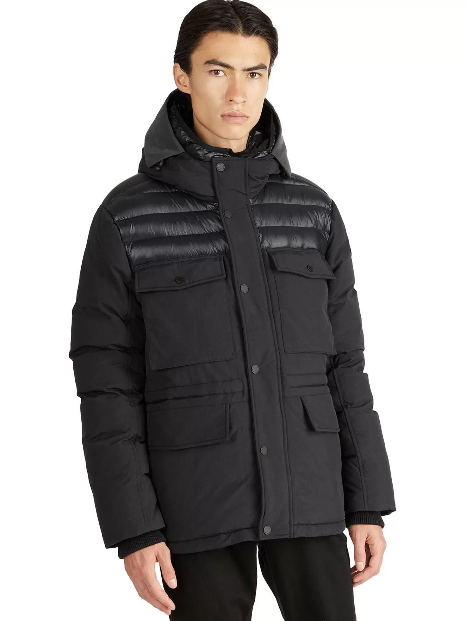 Pajar Parkas<Mikkel Parka Pour Hommes Noir