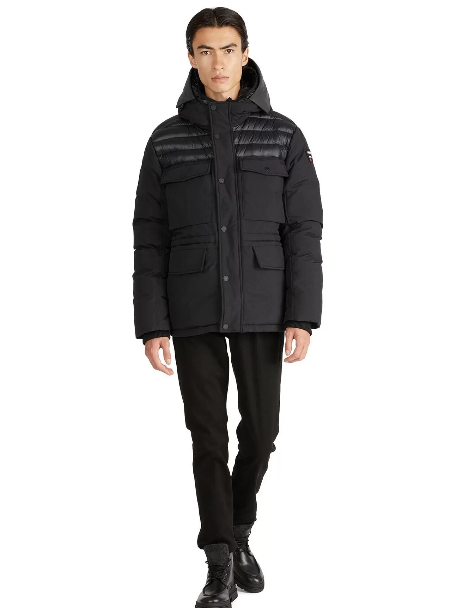 Pajar Parkas<Mikkel Parka Pour Hommes Noir