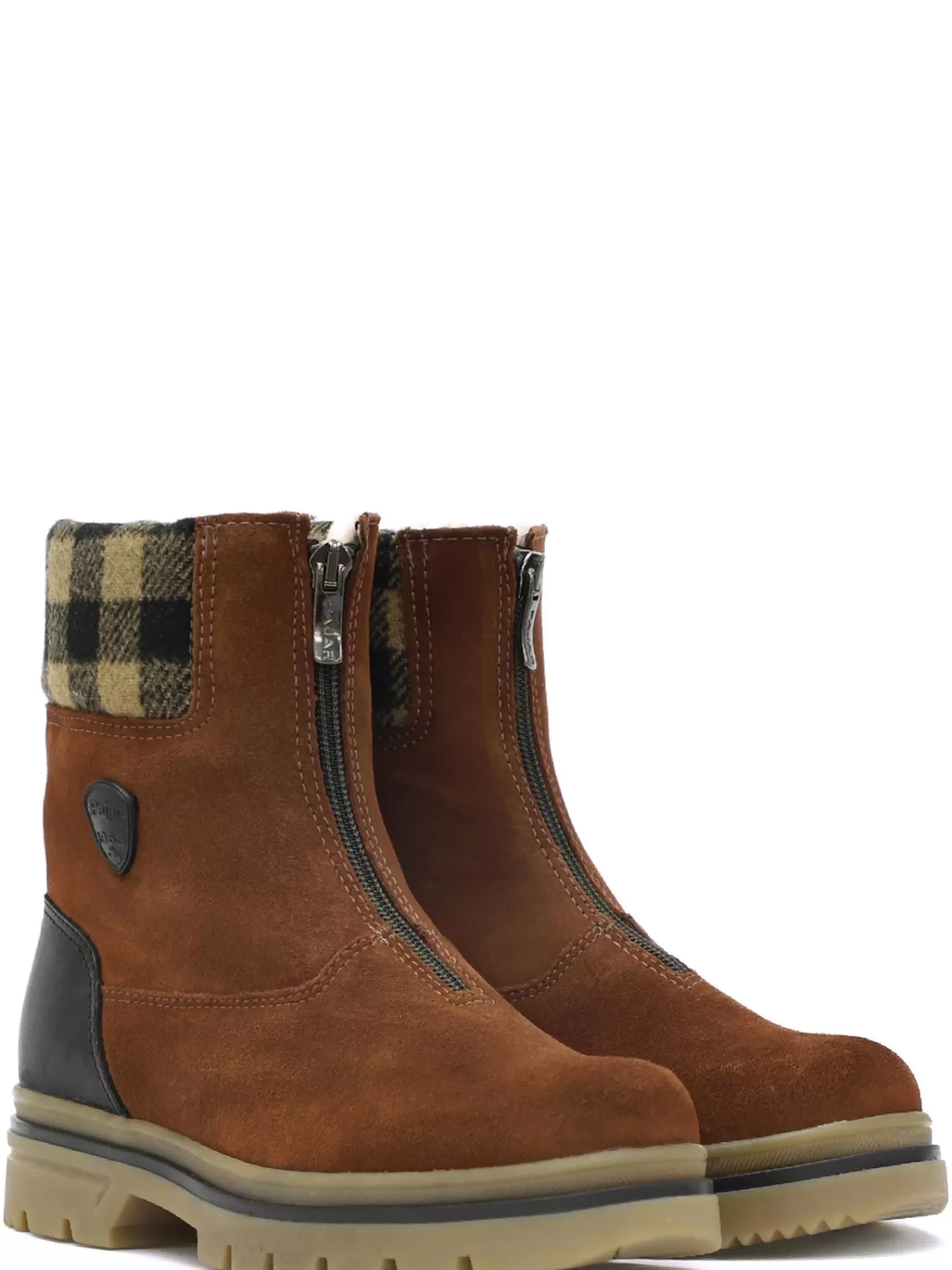 Pajar Bottes D'Hiver<Patch Botte Heritage Pour Femmes Avec Crampons Amovibles Cognac/Noir