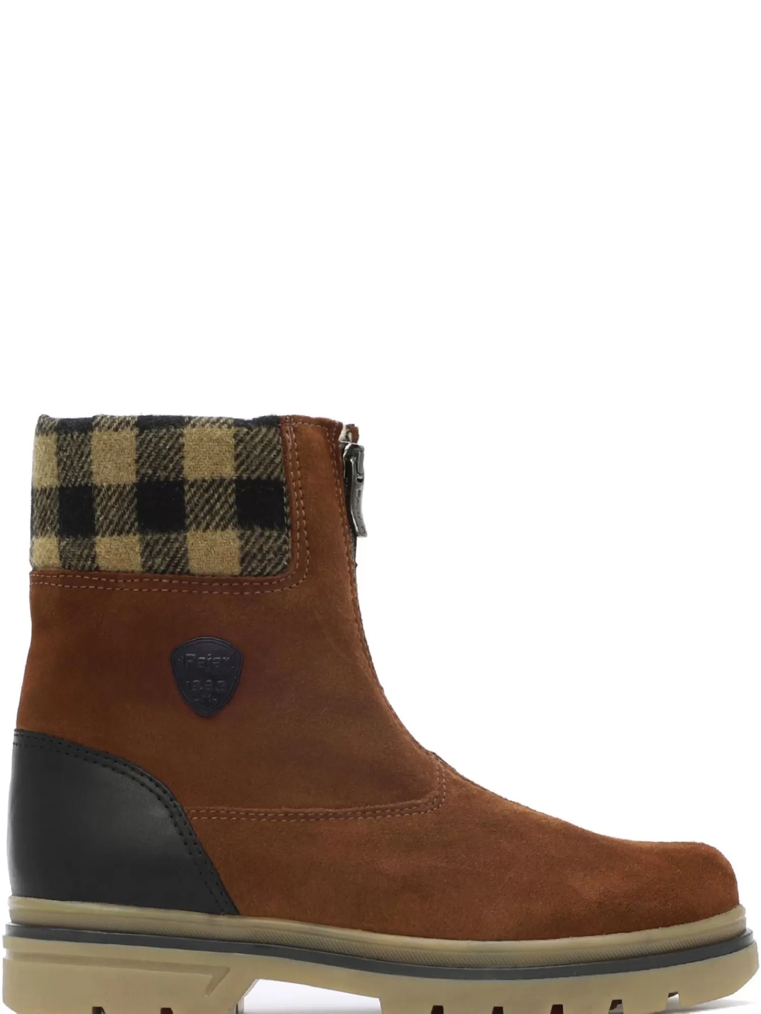 Pajar Bottes D'Hiver<Patch Botte Heritage Pour Femmes Avec Crampons Amovibles Cognac/Noir