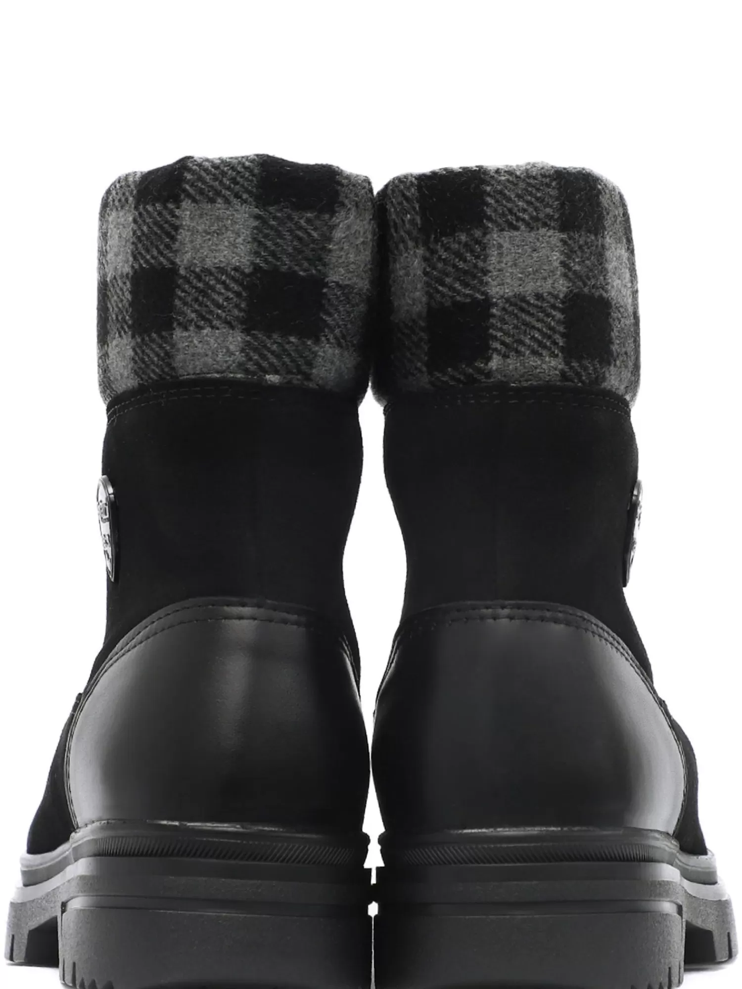 Pajar Bottes D'Hiver<Patch Botte Heritage Pour Femmes Avec Crampons Amovibles Noir/Noir