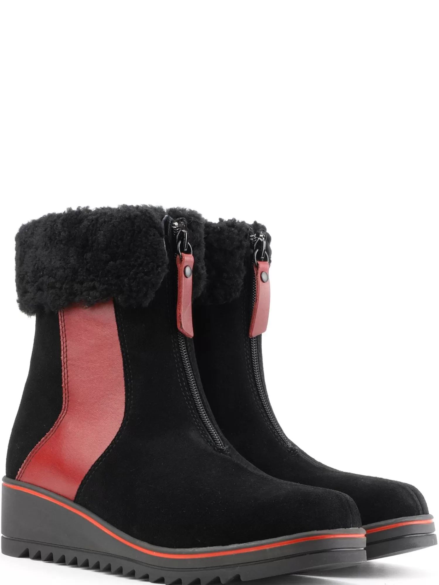 Pajar Bottes Décontractées<Penelope Bottine Heritage Pour Femmes Noir/Bordeaux