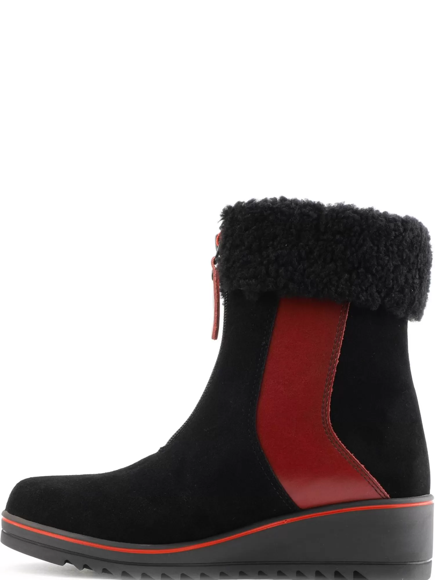 Pajar Bottes Décontractées<Penelope Bottine Heritage Pour Femmes Noir/Bordeaux