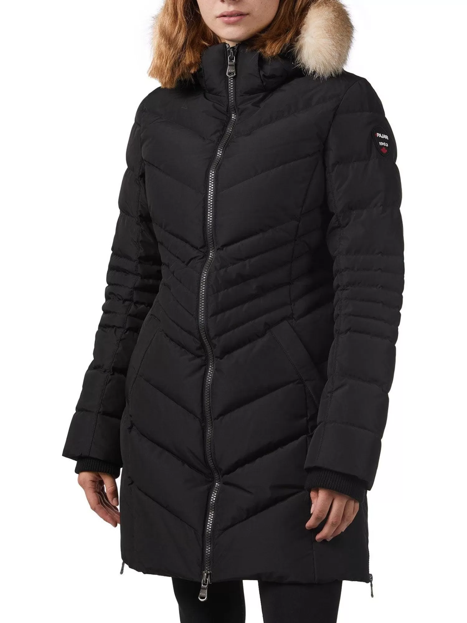 Pajar Parkas<Queens Manteau Matelasse Pour Femmes Noir