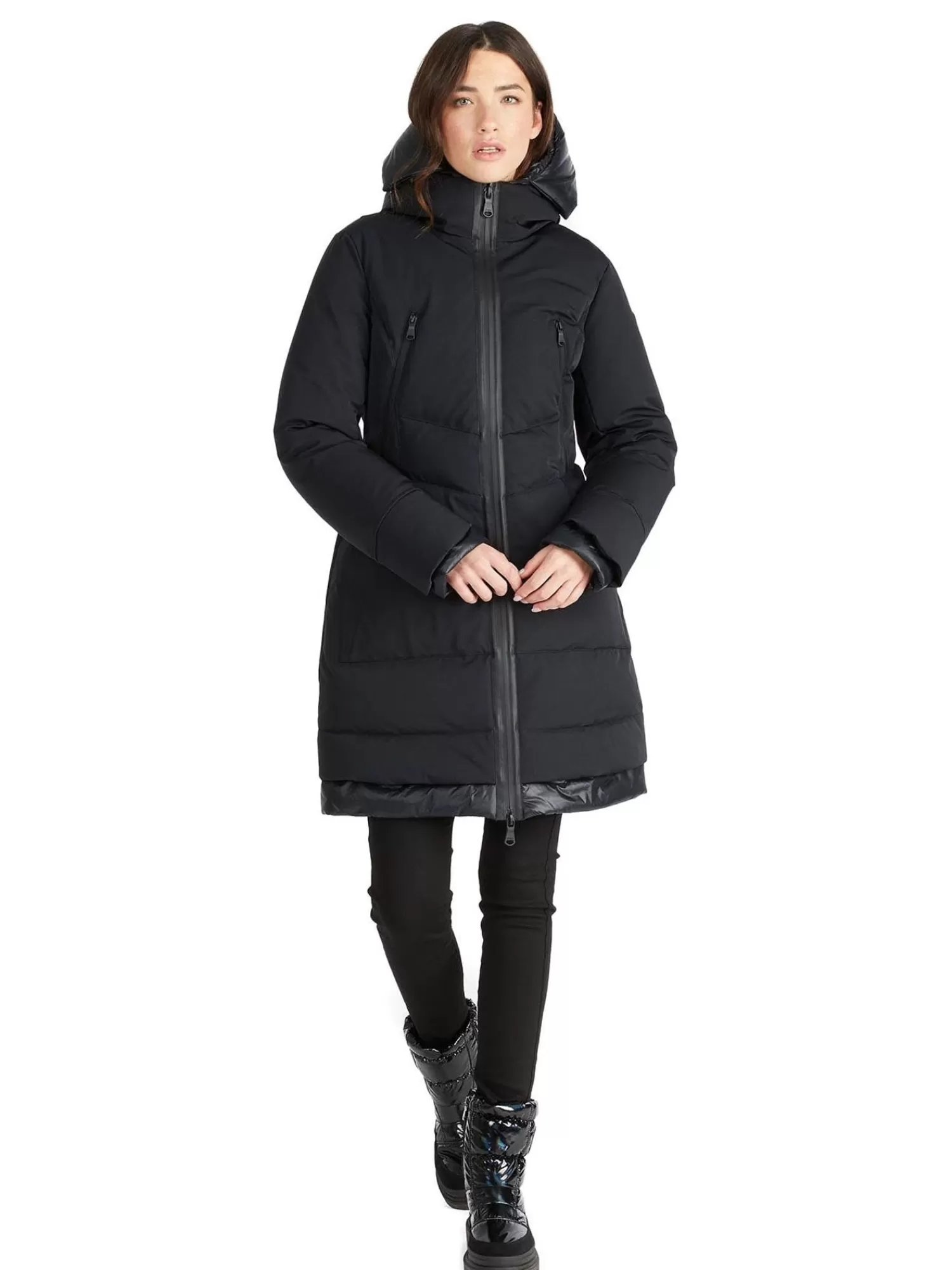 Pajar Parkas<Rimi Parka Urbain Pour Femmes Noir