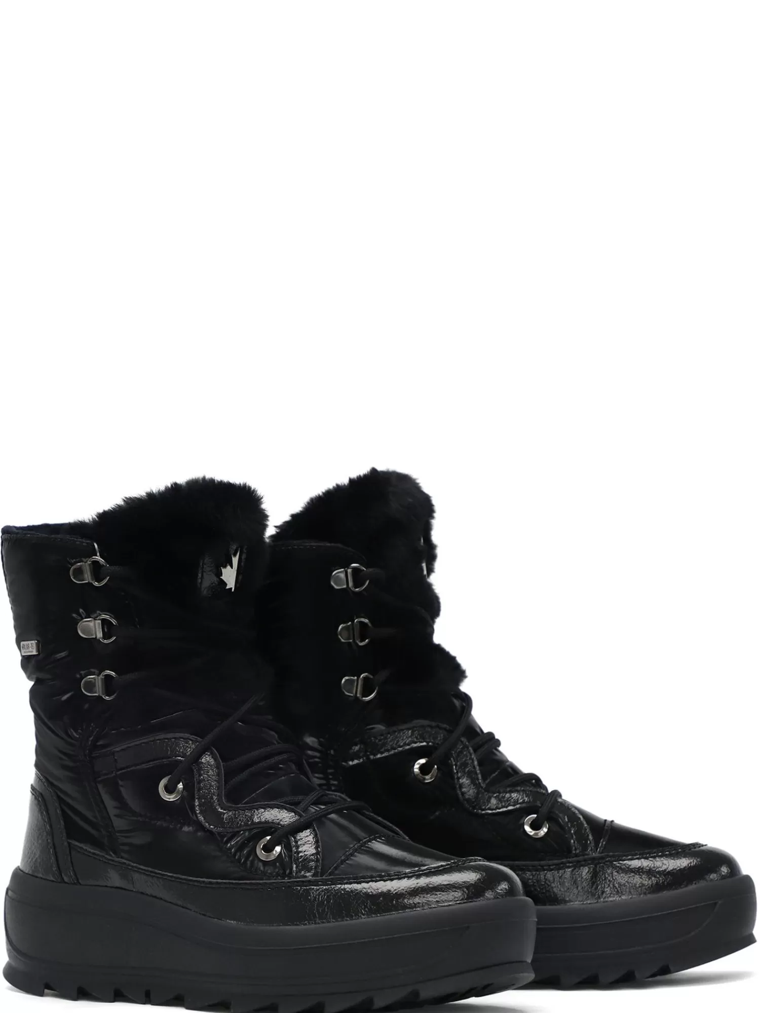 Pajar Bottes D'Hiver<Tacey Low 2.0 Botte A Lacets Pour Femme Black Metal