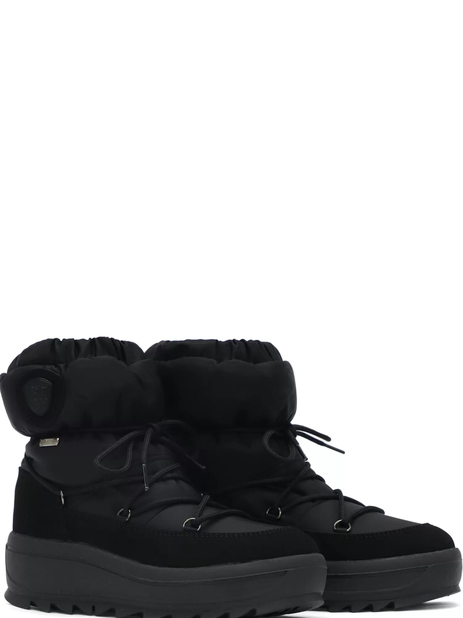 Pajar Bottes D'Hiver<Taya Iron Bottes A Lacets Pour Femmes Noir