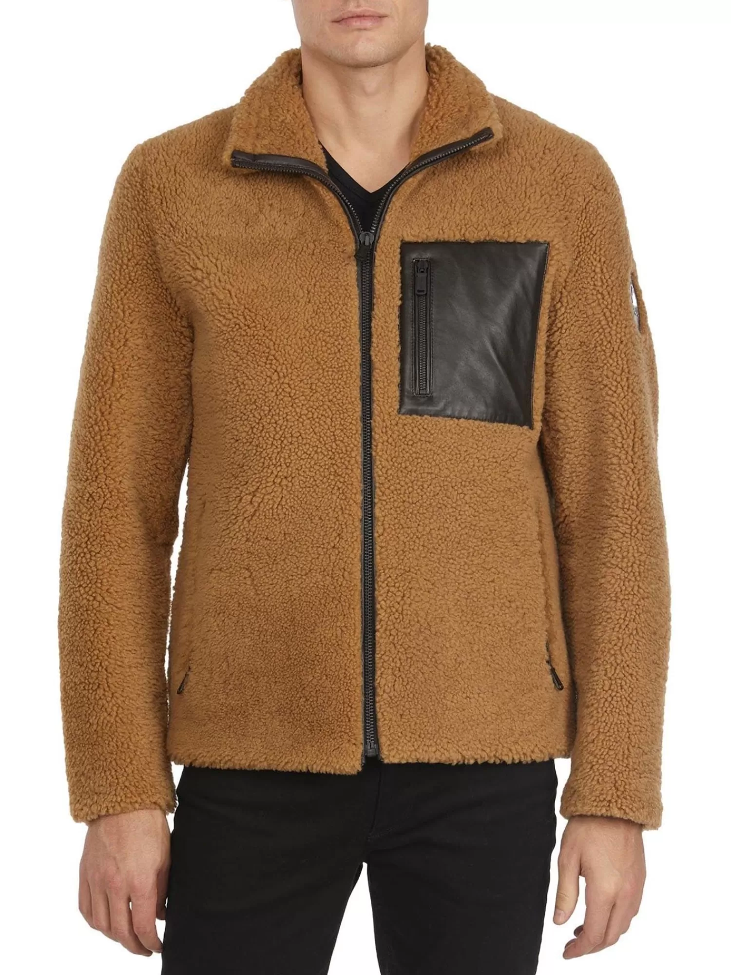 Pajar Bombers<Teddy Manteau En Peau De Mouton Pour Hommes Gingembre