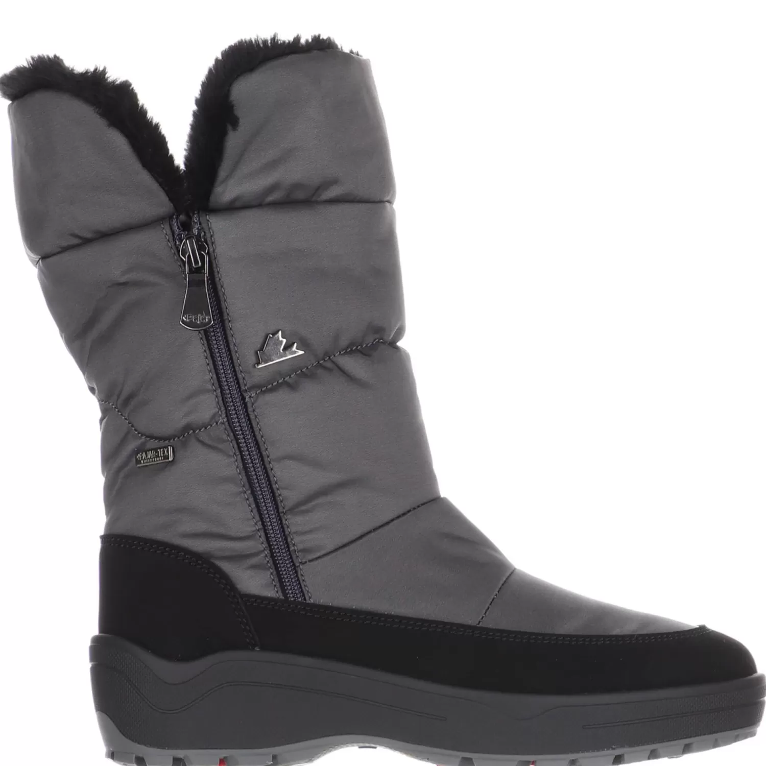 Pajar Bottes D'Hiver<Valentina Botte Pour Femmes Avec Crampons Amovibles Fer Charbon