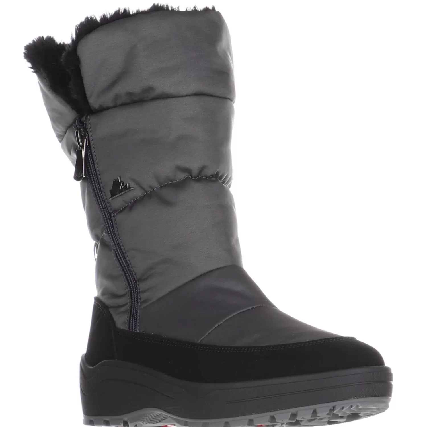 Pajar Bottes D'Hiver<Valentina Botte Pour Femmes Avec Crampons Amovibles Fer Charbon