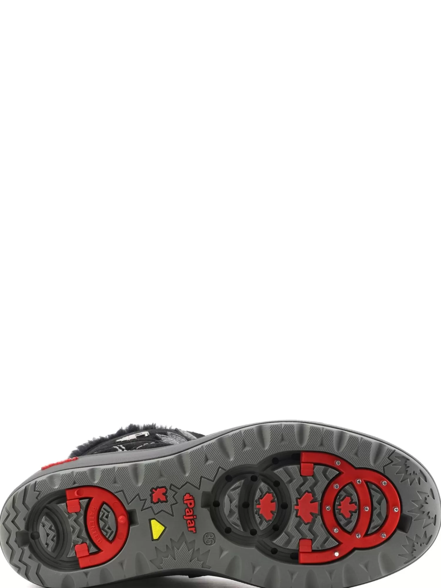 Pajar Bottes D'Hiver<Valerie Botte Heritage Pour Femmes Avec Crampons Amovibles Noir