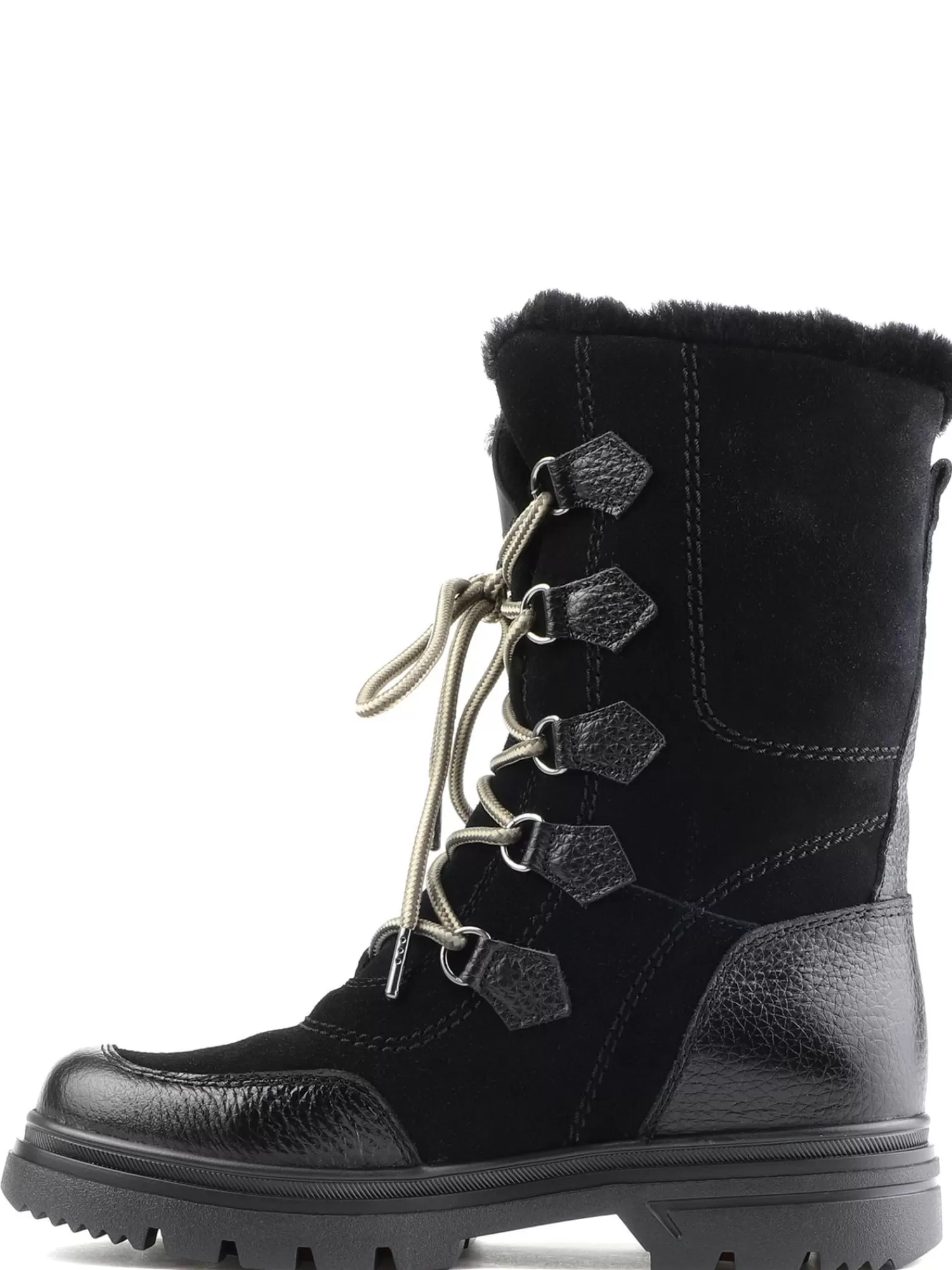 Pajar Bottes D'Hiver<Valerie S Botte Heritage Pour Femmes Avec Crampons Amovibles Noir